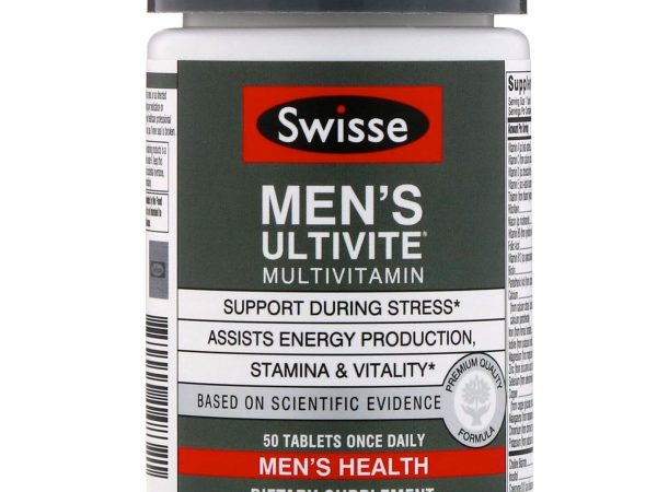 Мультивитамины для мужчин Swisse Men's Ultivite 120 капсул