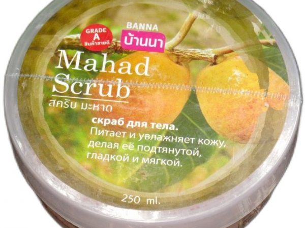 Скраб для тела с фруктом лакуча (махаад) Banna 250 мл