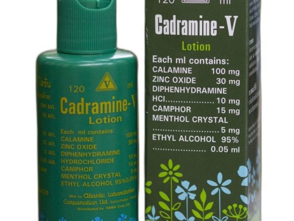 Лосьон для лечения экземы, дерматита, псориаза Cadramine-V 60 или 120 мл