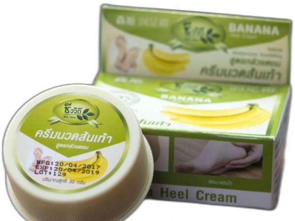 Банановый смягчающий крем от трещин на пятках Bio Way 30 гр