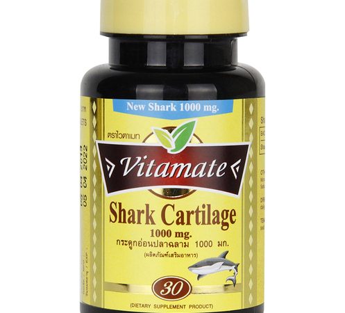 Акулий хрящ 1000 мг Vitamate 30 капсул