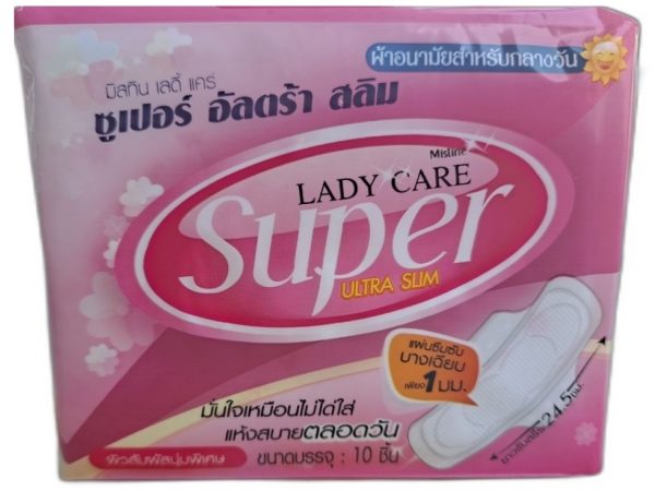 Женские ультратонкие гигиенические прокладки Lady Care Mistine 10 шт