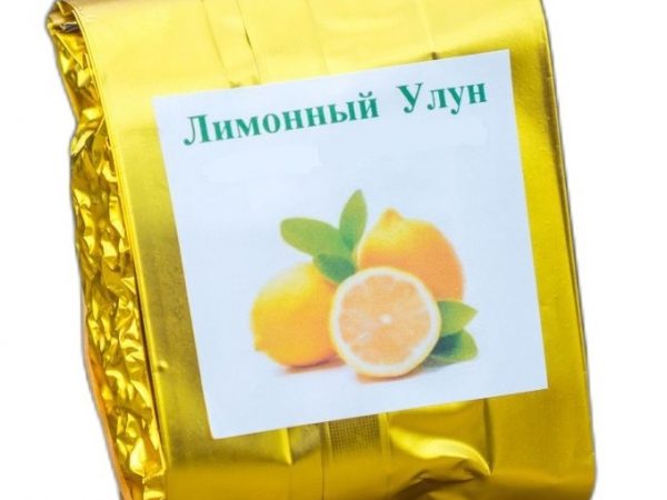 Лимонный улун с кусочками лимона 100 гр