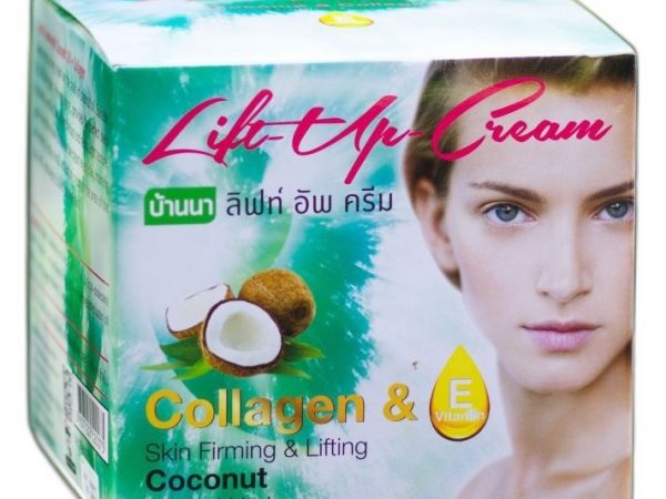 Крем лифтинг для лица с кокосом, коллагеном и витамином E Lift up Banna 80 мл