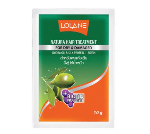 Маска с маслом жожоба и протеинами Natura Lolane 10 мл