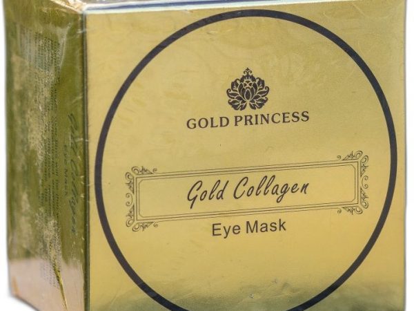 Патчи для кожи вокруг глаз с нанозолотом и коллагеном Gold Princess 60 шт