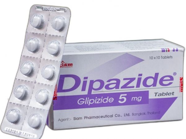 Препарат Dipazide (глипизид 5 мг) от диабета 2 типа и для контроля сахара в крови