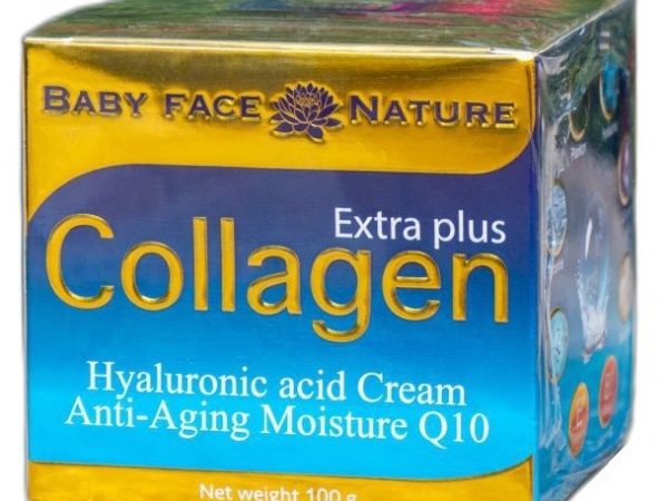 Антивозрастной крем с гиалуроновой кислотой и Q10 Baby Face 100 гр
