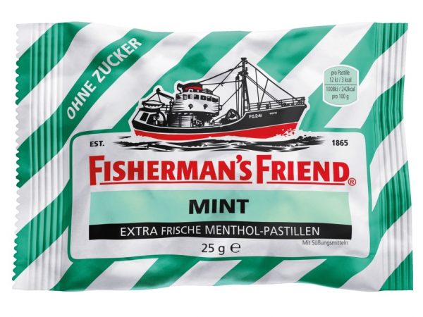 Конфеты от кашля и боли в горле Fisherman's Friend 25 гр 3 вкуса