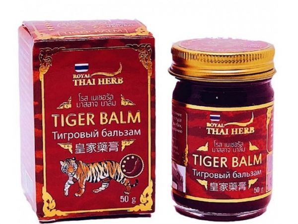 Тигровый красный бальзам Royal Thai Herb 50 гр