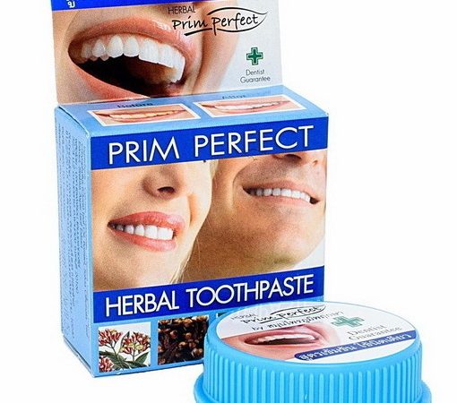 Круглая Зубная паста в баночке Prim Perfect 25 гр