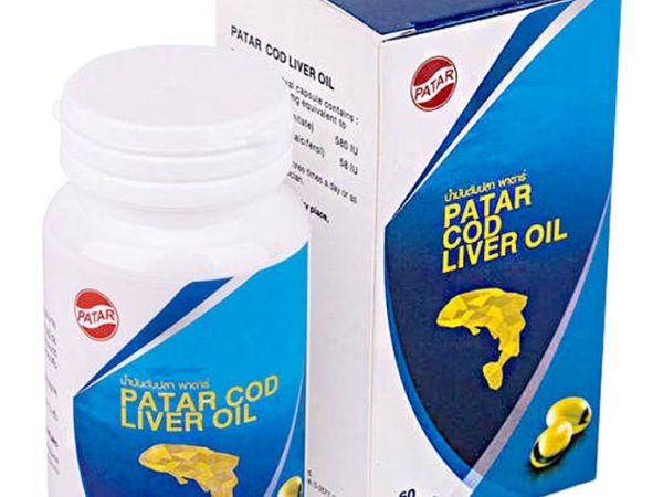 Масло печени трески в капсулах Patar 60 капсул