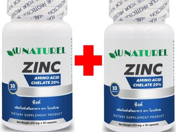 Хелатный цинк 75 мг AU NATUREL 60 капсул