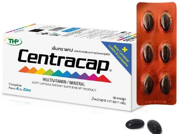 Комплекс из витаминов и минералов Centracap THP 30 капсул