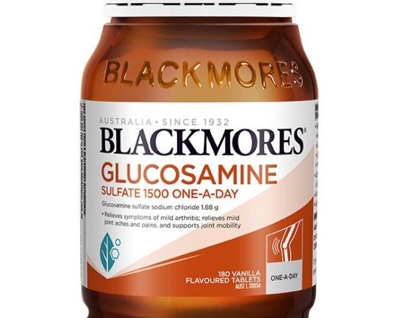 Глюкозамин сульфат в таблетках 1500 мг BlackMores 180 шт