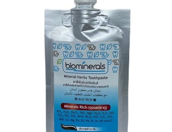Зубная паста со вкусом белого шоколада Biominerals 25 гр