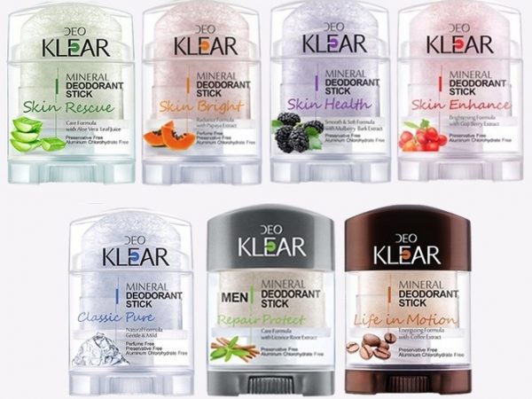 Квасцовый дезодорант - стик Deo KLEAR 70 гр 7 ароматов