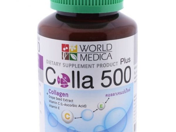 Коллаген Colla 500 с экстрактом виноградных косточек 60 капсул