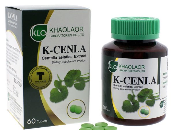 Экстракт Центеллы Азиатской в таблетках K-Cenla Khaolaor 60 шт