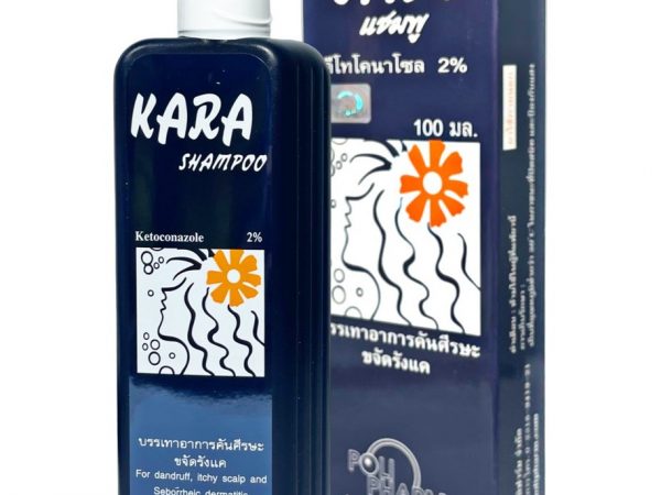 Лечебный шампунь с кетоконазолом 2% Kara 100 мл