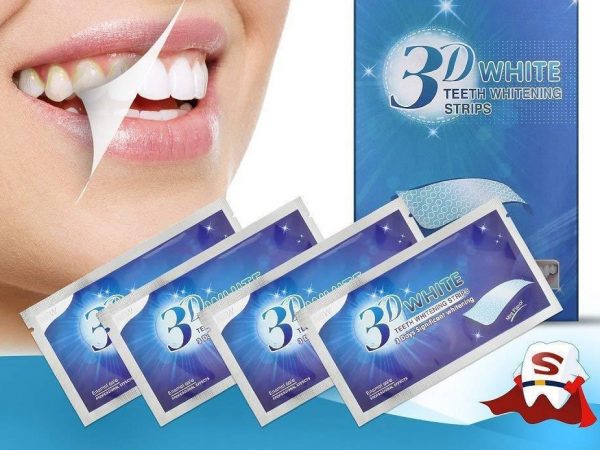 Полоски для отбеливания зубной эмали 3D White