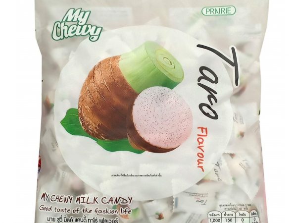 Жевательные молочные конфеты - ириски с таро My Chewy 67 или 360 гр