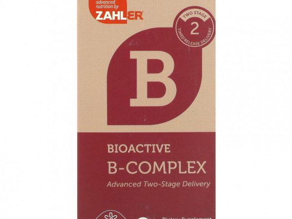 Zahler, Биоактивный комплекс витаминов группы B, 60 таблеток с замедленным высвобождением