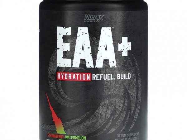 Nutrex Research, EAA + Hydration, клубника и арбуз, 390 г (13,75 унции)
