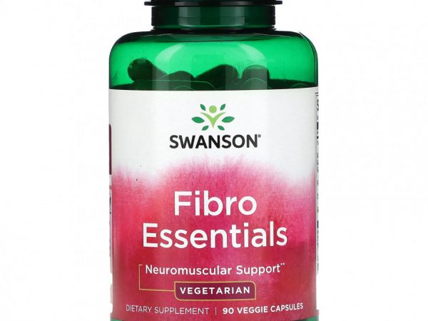 Swanson, Fibro Essentials, 90 растительных капсул