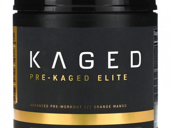 Kaged, Pre-Kaged Elite, апельсиновое и манго, 714 г (1,57 фунта)