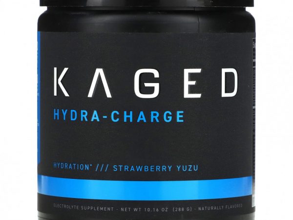 Kaged, Hydra-Charge, юдзу со вкусом клубники, 288 г (10,16 унции)