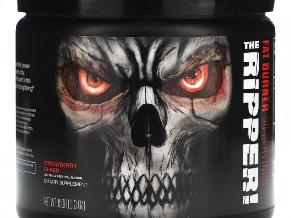JNX Sports, The Ripper, жиросжигатель, клубничный клочок, 150 г (5,3 унции)