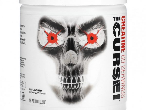 JNX Sports, The Curse, креатин, без добавок, 300 г (10,6 унции)