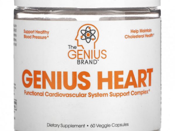 The Genius Brand, Genius Heart, 60 растительных капсул