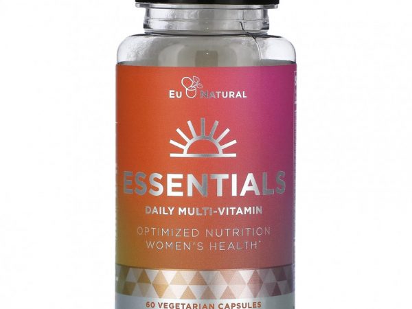 Eu Natural, Essentials Daily-Multi Vitamin, 60 вегетарианских капсул