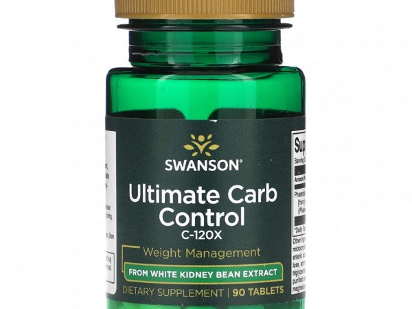 Swanson, Ultimate Carb Control C-120X`` 90 таблеток
