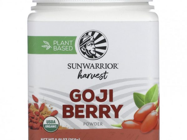 Sunwarrior, Порошок из ягод годжи, 250 г (8,81 унции)