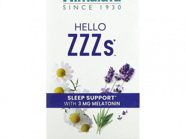 Himalaya, Hello ZZZs`` 60 веганских капсул