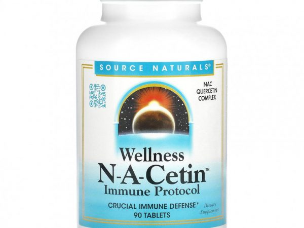 Source Naturals, Wellness NA-Cetin`` 90 таблеток