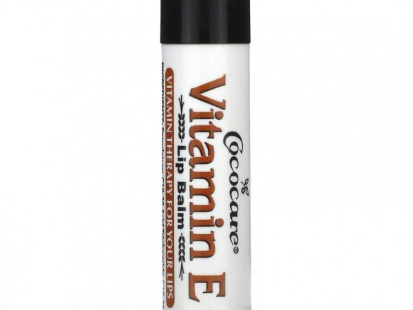 Cococare, Бальзам для губ с витамином Е, 4,2 г (0,15 унции)