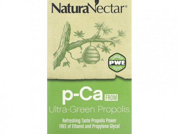 NaturaNectar, p-CA из ультра-зеленого прополиса, 60 мл (2 жидк. унции)