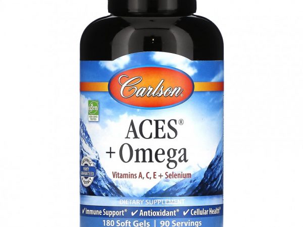 Carlson, ACES + Omega`` 180 мягких таблеток