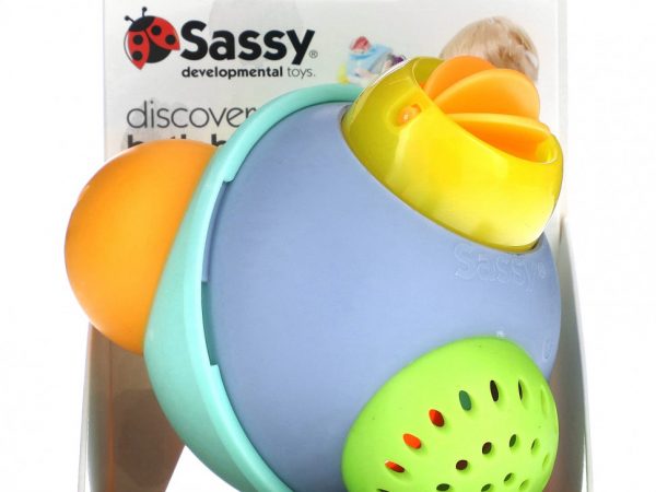 Sassy, Discovery, шарик для ванны, от 6 месяцев, 1 штука