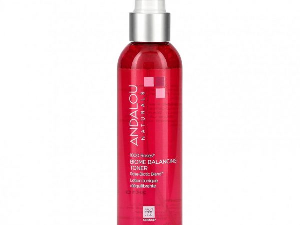Andalou Naturals, 1000 Roses, балансирующий тоник Biome, для чувствительной кожи, 178 мл (6 жидк. Унций)