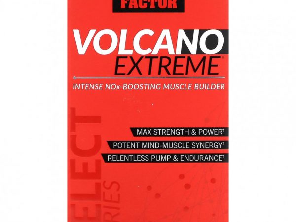Force Factor, Volcano Extreme, средство для интенсивного наращивания мышечной массы, 90 таблеток