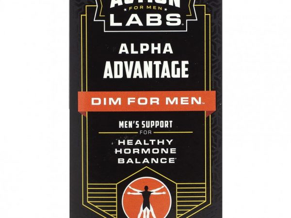 Action Labs, Alpha Advantage, тусклый для мужчин, 30 растительных капсул
