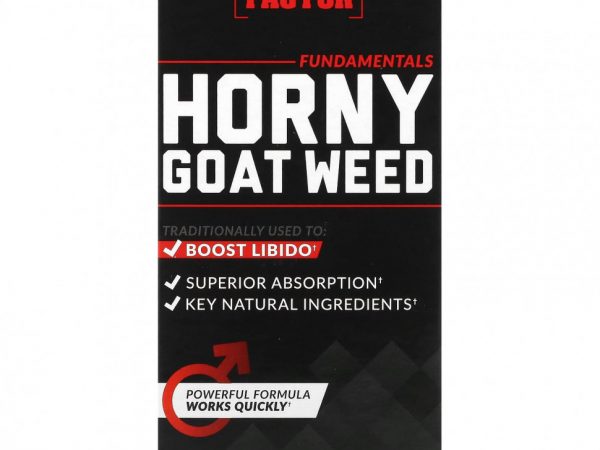 Force Factor, Fundamentals, Horny Goat Weed, 60 капсул