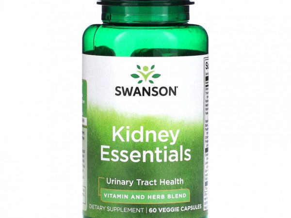 Swanson, Kidney Essentials, 60 растительных капсул