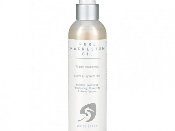 White Egret Personal Care, Чистое масло магния, 237 мл (8 жидк. унц.)
