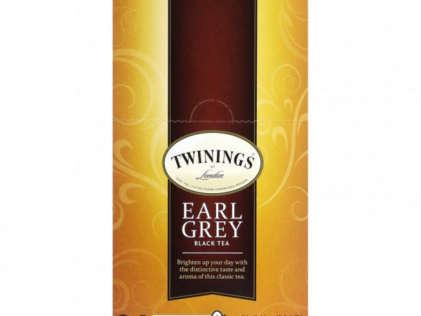 Twinings, Черный чай Earl Grey, 24 K-чашки, по 3 г (0,11 унции)